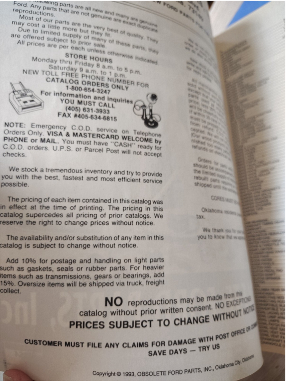 Vintage 1932-1948 Passenger & Pickup & Part Catalog Obsolete Ford Parts Inc Plus - Picture 6 of 12